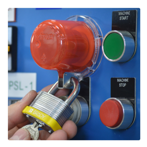 Lockout/Tagout nuppudele